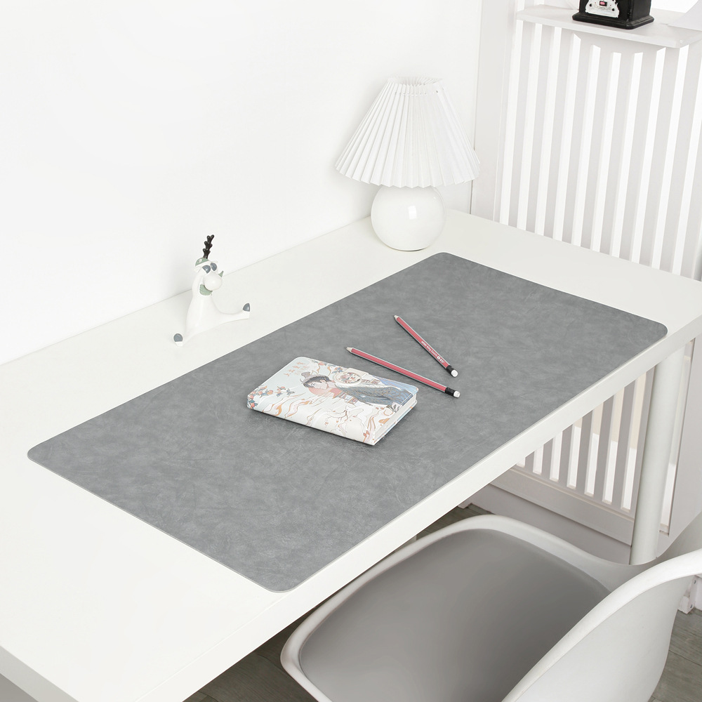 Amazon transfronterizo estampado de cuero de vaca oficina gran pu estampado de ratón estampado de escritura estampado de teclado de cuero estampado de escritura