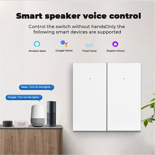 Doodle WiFi Switch Single-Pole/Three-Pole Universal Smart Remote Wall 86 Type Voice Scene Linking EU Standard Switch
