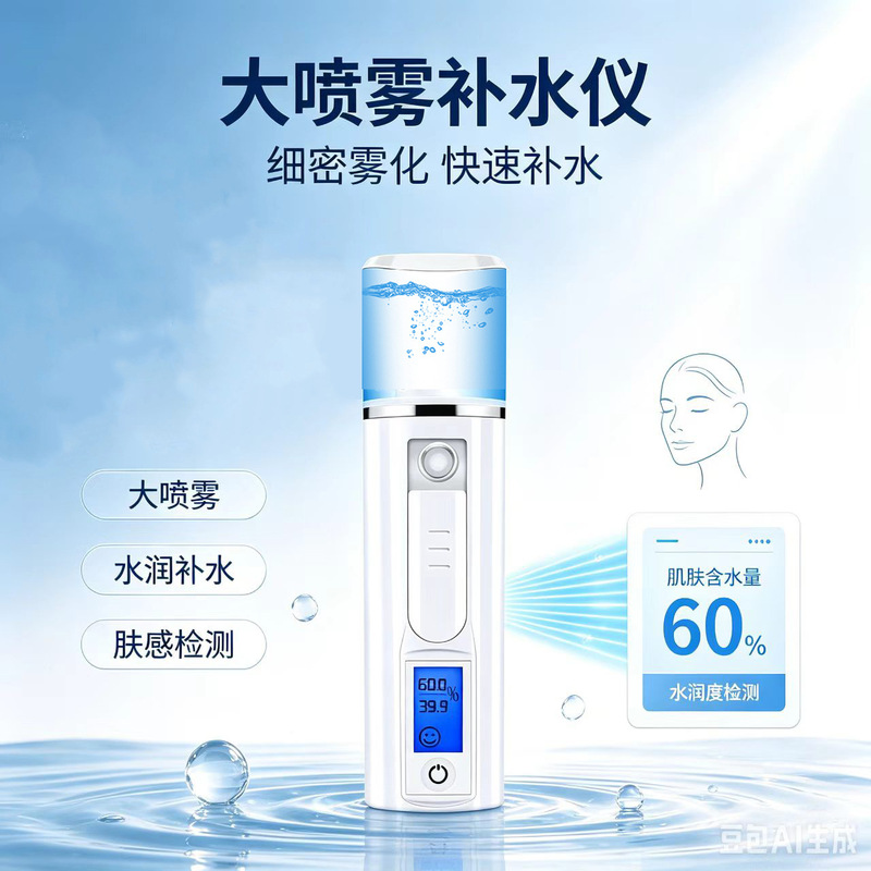 Hydration Device, Nano Sprayer, Facial Mist Humidifier, Portable Rechargeable Handheld Beauty Device, Electric Sprayer