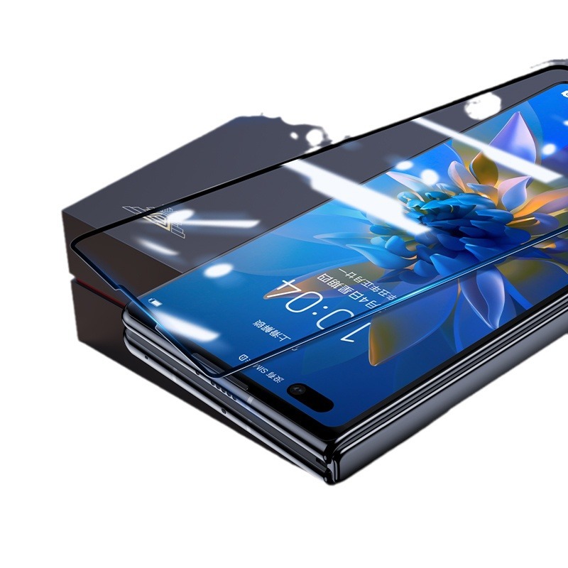 Película protectora de pantalla externa para Huawei Mate X2, cristal templado de alta definición, película protectora frontal Mate X2 2.5D anti-espía