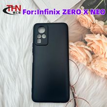 适用Infinix ZERO X NEO 手机壳TPU全磨砂皮套彩绘素材黑色保护套