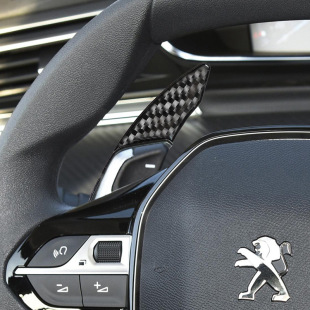 Applicable to Peugeot 508L4008/5008/2008 modified interior DS3479 carbon fiber steering wheel shift paddles