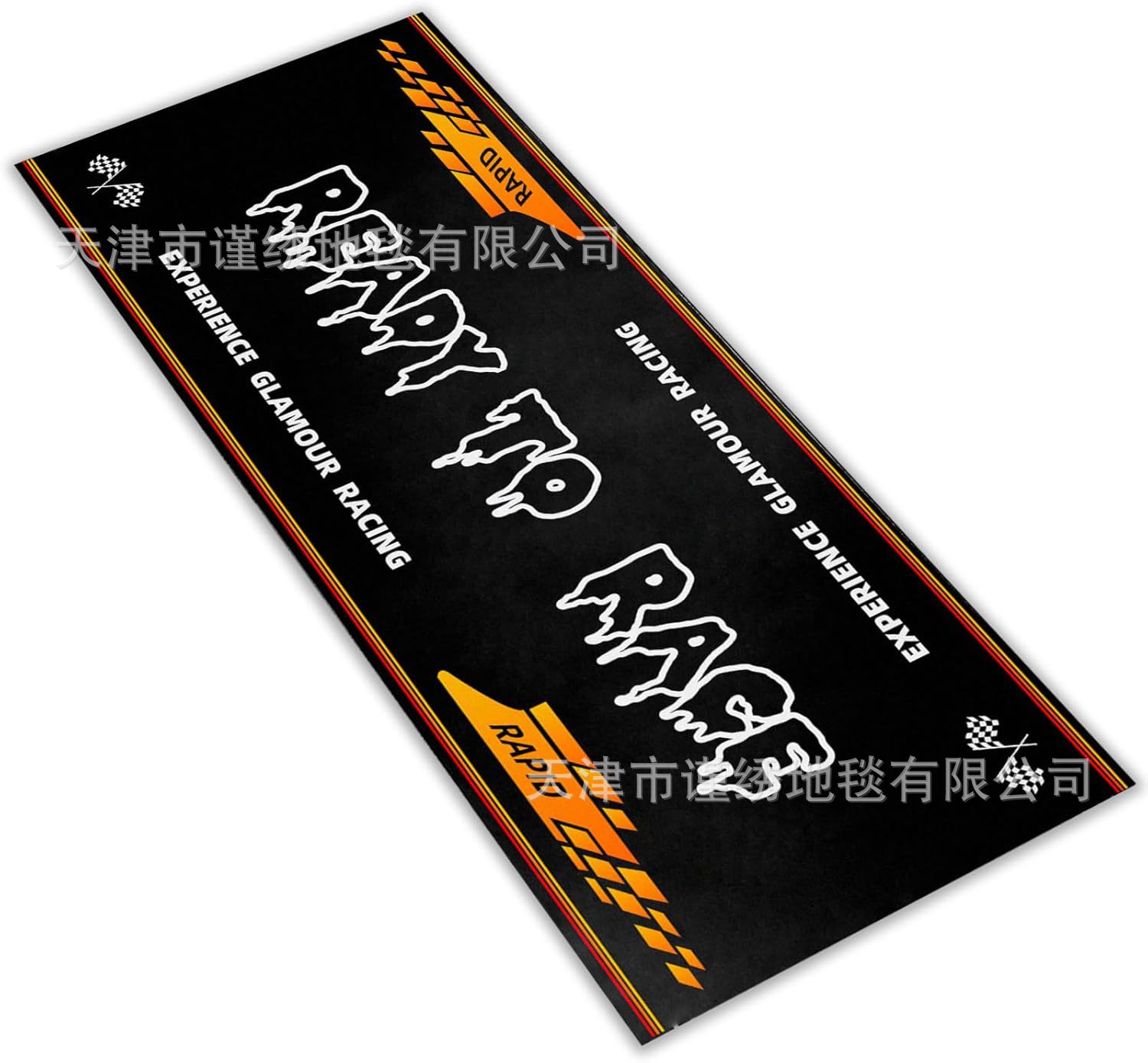 Cross-border motorcycle display mat can be personalized diy can add logo Amazon temu Xiyin generation hair wholesale mat