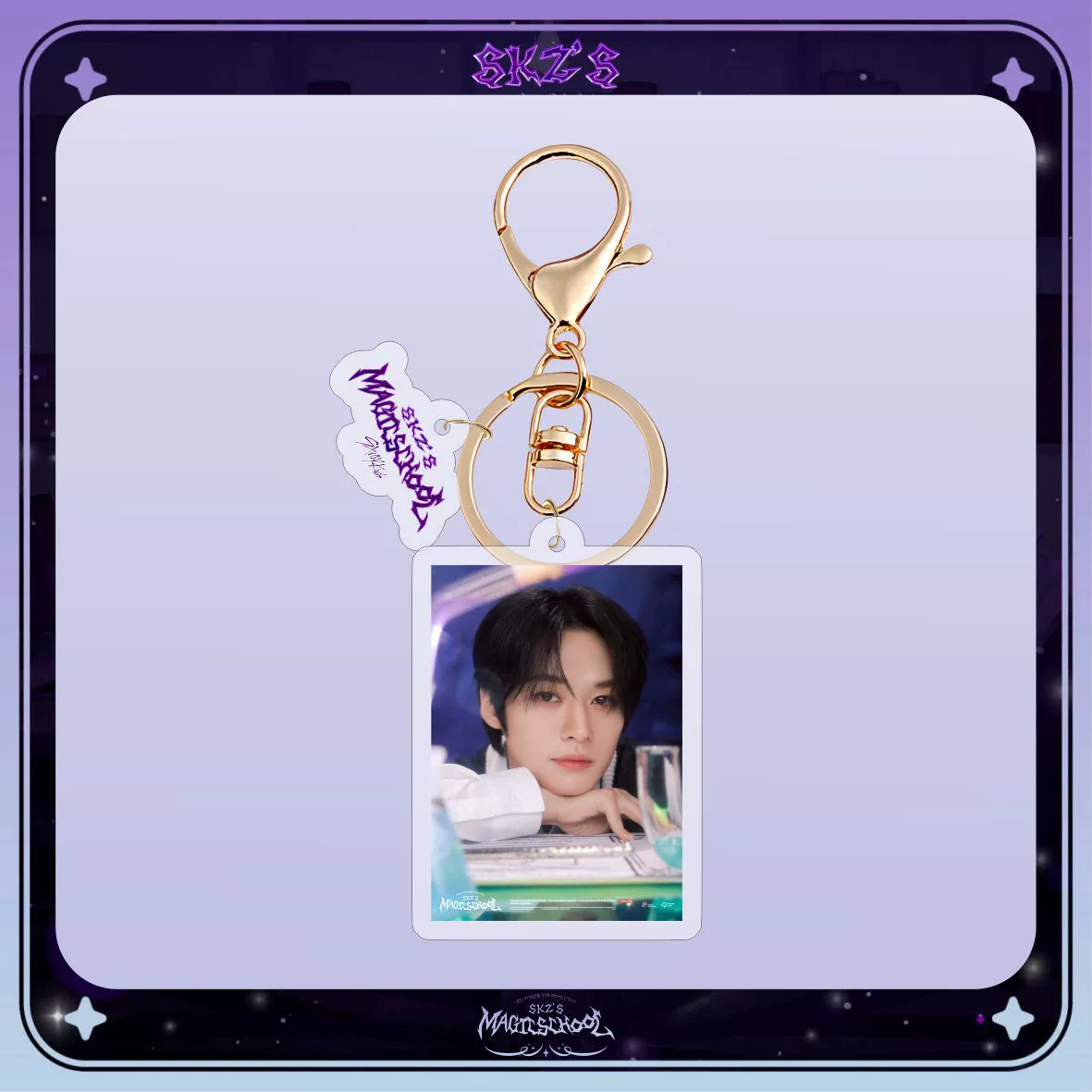 Stray Kids 24-летний Ackle Key Buckle Jewelry Wing Xing Zhou Bian Huang Yanchen KOOP