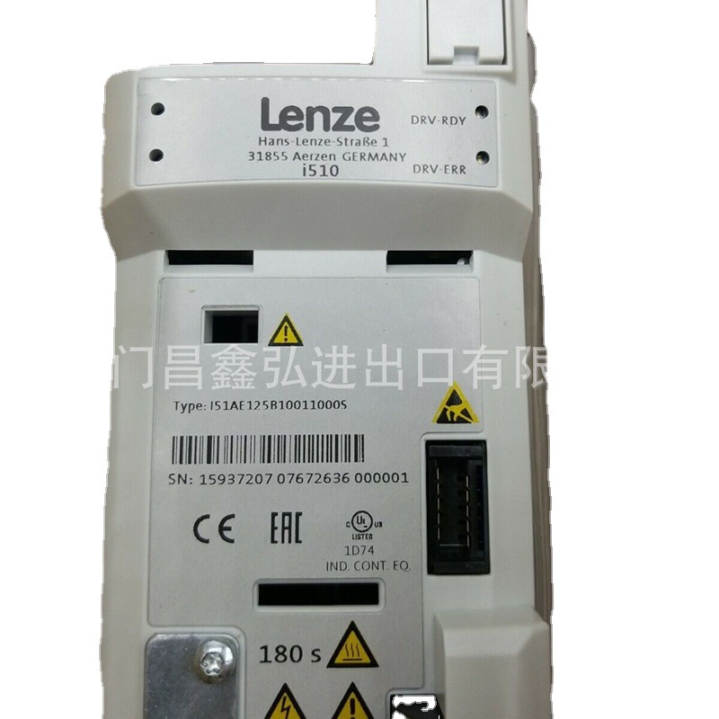 德国LENZE/伦茨全新原装正品I500变频器I55AE311F10V10000S