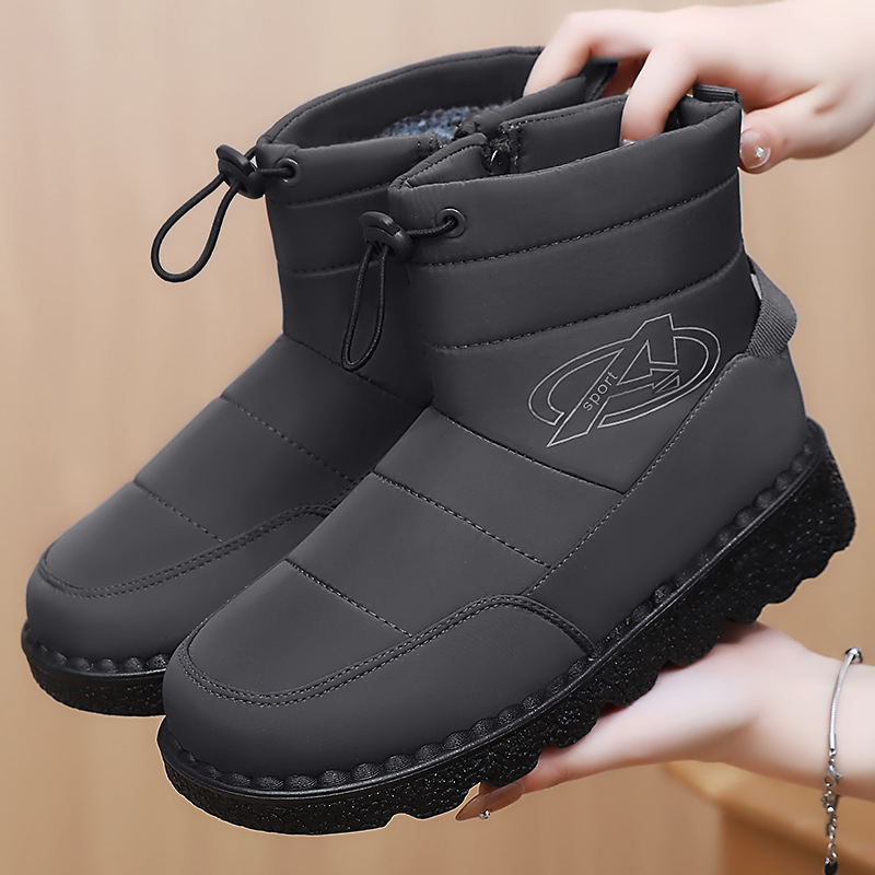 Zapatos de algodón zapatos de mujer de poliuretano botas de alto perfil botas de algodón transfronterizas botas de nieve cálidas de mujer