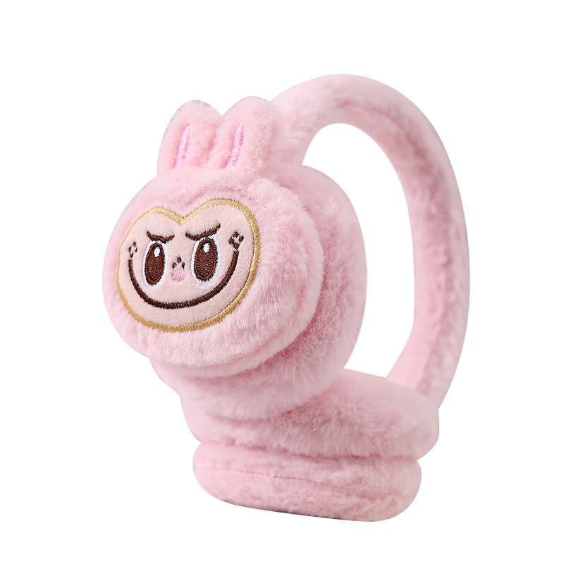 Labubu 子供用イヤーマフ冬の耳保護アーティファクトかわいいぬいぐるみ耳ウォーマー屋外サイクリング不凍液イヤーバッグ|undefined