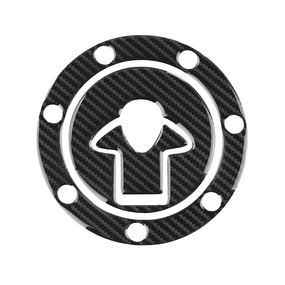 Aplicable a Kawasaki ZX6E 6 / 7 / 9R ZXR400 750 1100ZZR250 pegamento de caída de fibra de carbono cubierta de tanque de combustible