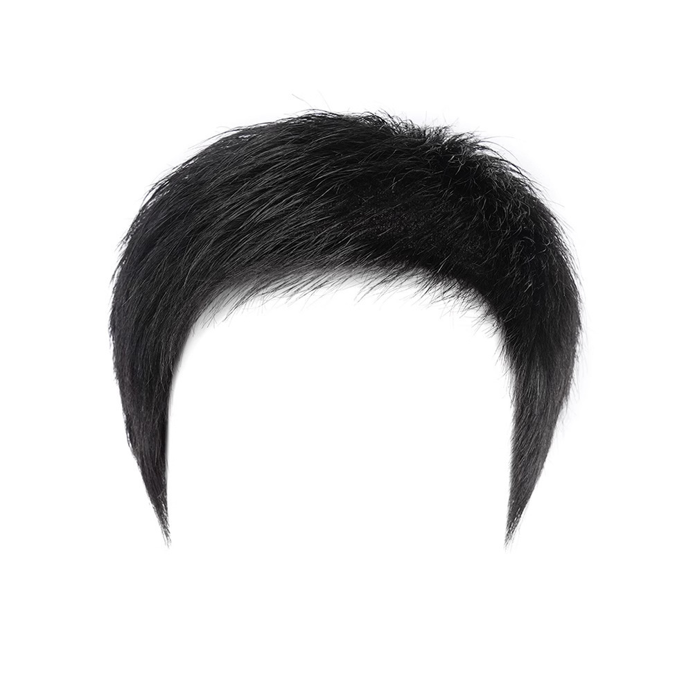 男士仿真假发头套