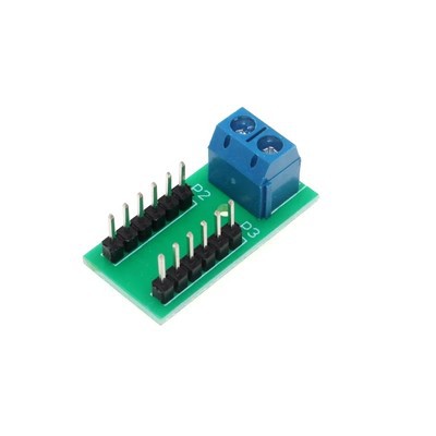 杜邦线转接板(2P端子转12P排针模块) 连接器 公头母头互转 2.54