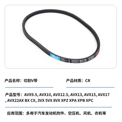 Manufacturer-customized, oil-resistant, and high-temperature-resistant Avtomobil ötürücü kəmərləri