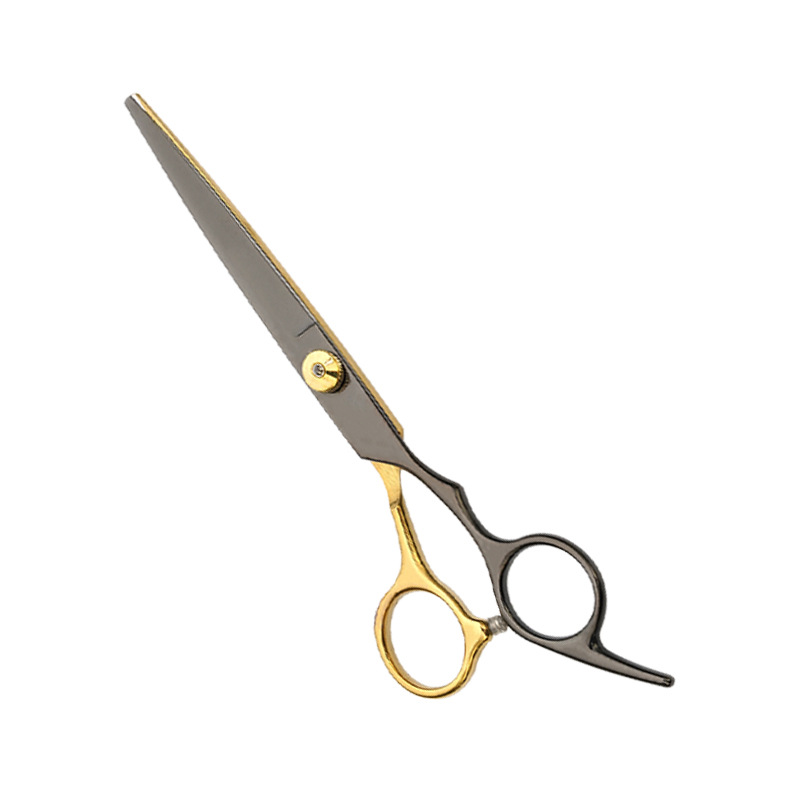 Fábrica al por mayor de 6 pulgadas tijeras de pelo profesional estilista de pelo tijeras de peluquería corte de pelo tijeras planas tijeras de dientes finos traje