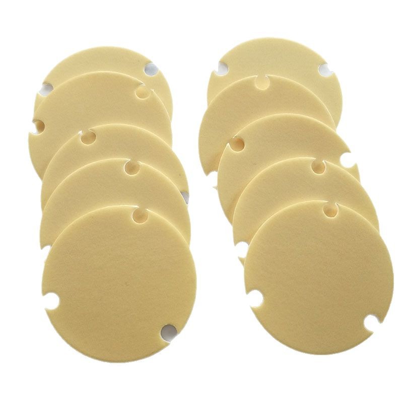 高粘挂钩胶白色圆形PE泡棉胶双面胶海绵支架胶垫