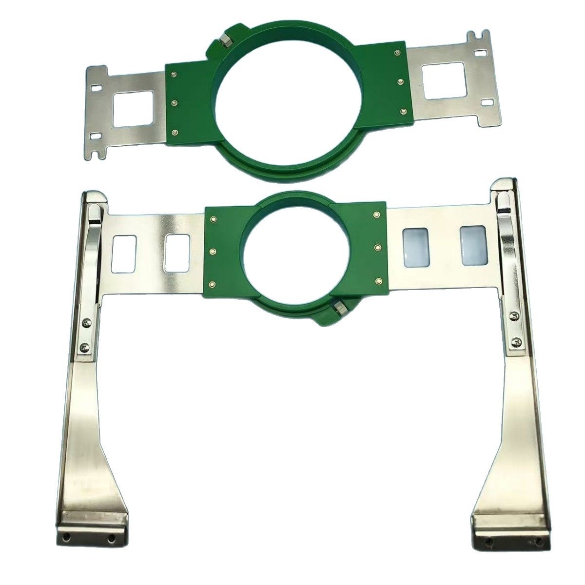 Accesorios de máquina de bordado de computadora nueva máquina de bordado de cabeza de caballo cabeza de sombrero marco de bordado de bordado de nylon