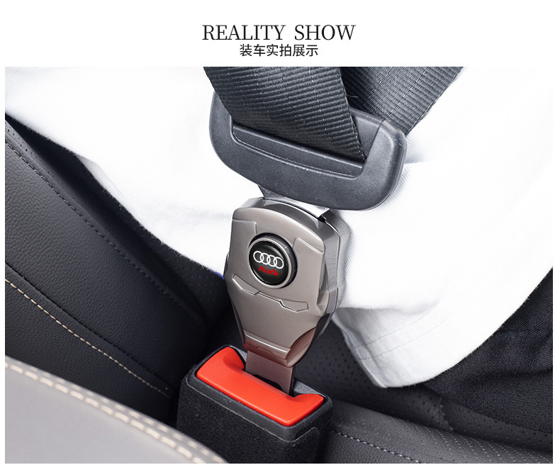 Cross-Border Car Seatbelt Extender Buckle Multifunctional Connector Safety Belt Clip Adapter