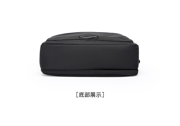 New horizontal multi-functional nylon bag for men, sporty and casual small bag, single-shoulder crossbody handbag, men's cross-border bag undefined