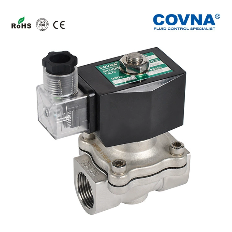 Соленоидный клапан COVNA серии 2W21, двухпозиционный, двухходовой, прямого действия, диафрагменный, нормально закрытый и нормально открытый