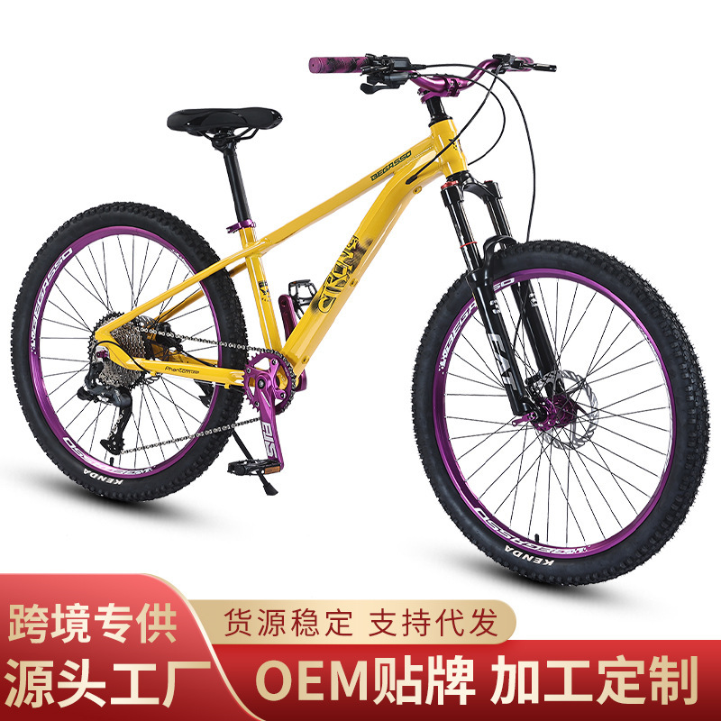 soil slope bike men's and women's adult variable speed mountain bike aluminum alloy ultra light shock absorption bike teenage student bicycle