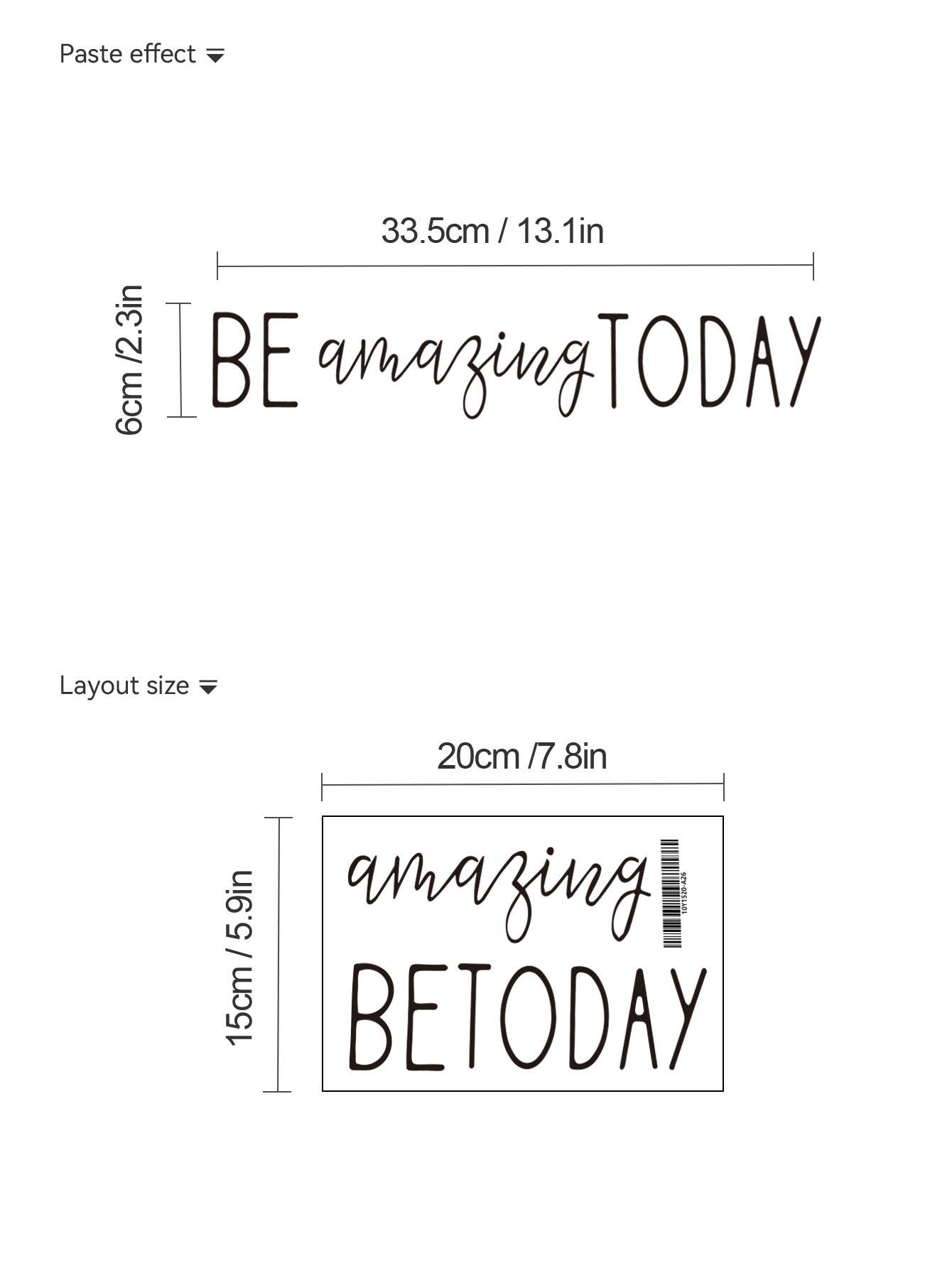 10Y1520-A26/15*20cm * 1 (가방 없음)