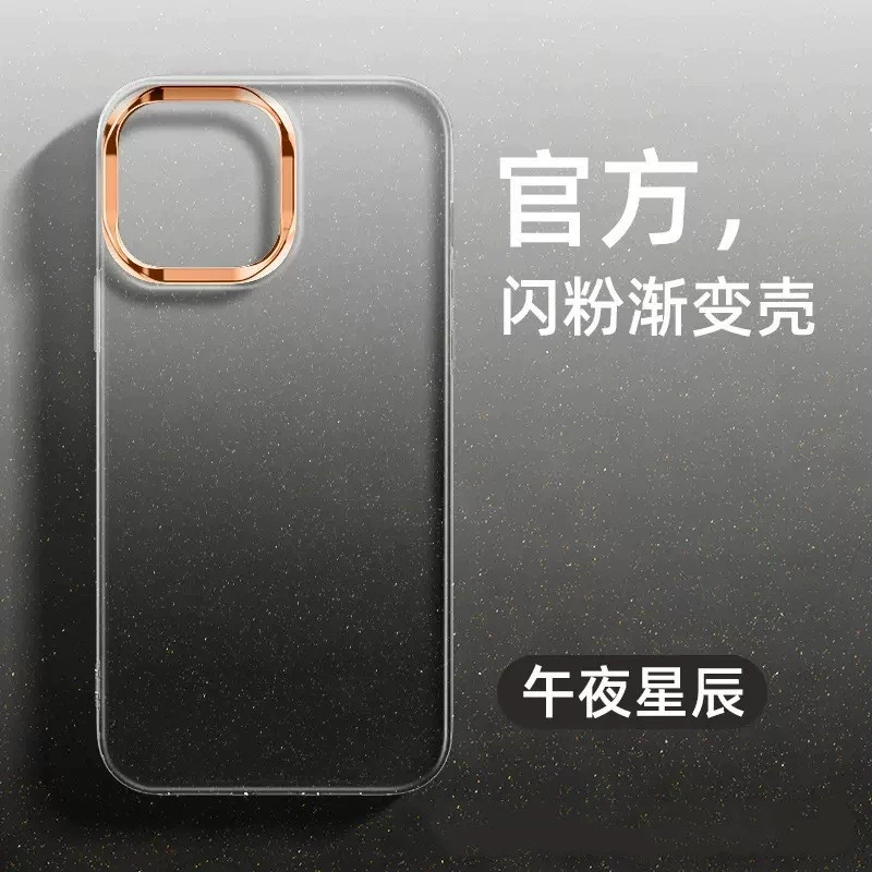 Чехол для телефона Apple, совместимый, металлический iPhone 16, линза, защитный чехол, iphone, 17promax, градиент
