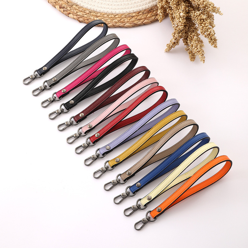 New Handheld Belt Accessories with Keychain Small Bag Handheld Belt Personalized Simple Wrist Band European and American Women's Keychain