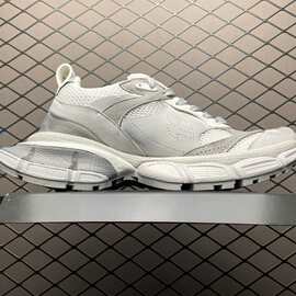 做旧高定3XL2.0老爹鞋女款男银粉鞋子2026新款鞋厚底增高运动鞋潮