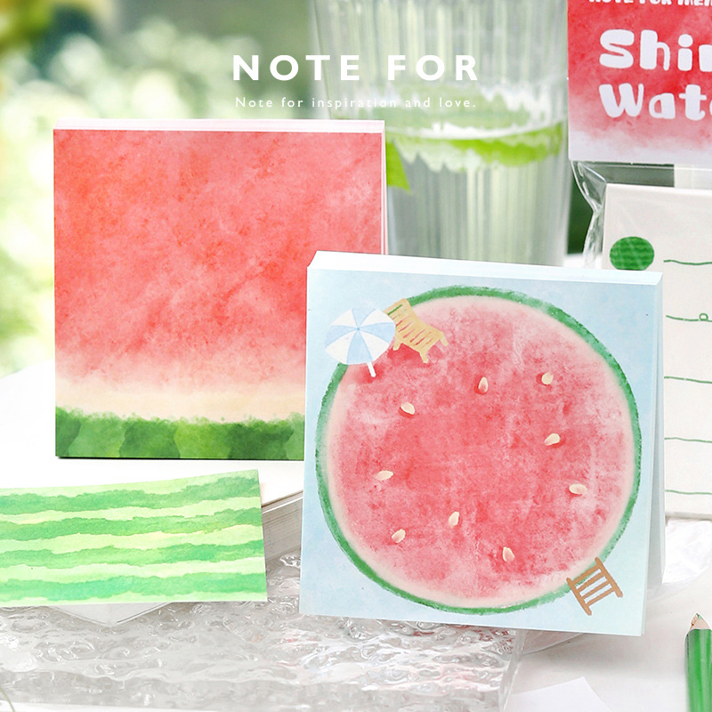 Note for sign the shiny watermelon summer fruit fresh creative funny…
