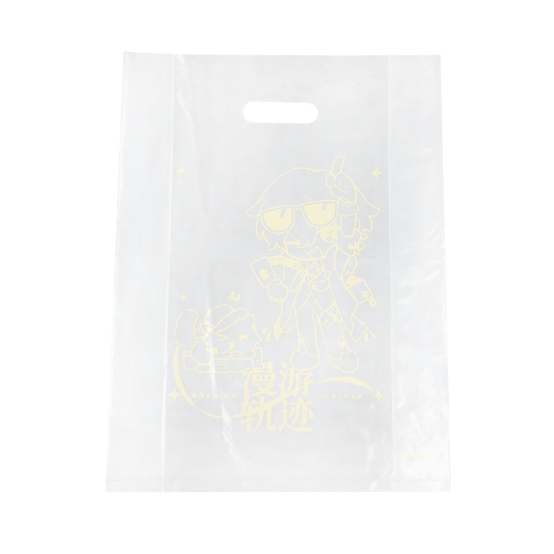Bolsas personalizadas de cuatro dedos bolsas de mano para hornear alimentos bolsas de plástico de fondo cuadrado bolsas de embalaje de dulces para llevar pan