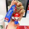 Mario, doll, keychain, cartoon car keys, backpack accessory, pendant, new collection, Birthday gift