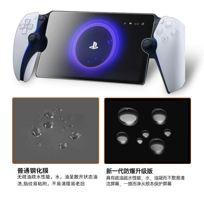 Подходит для защитной пленки Sony PS5 матовая стеклянная защитная пленка PlayStation Portal портативная экран защита, голубой свет