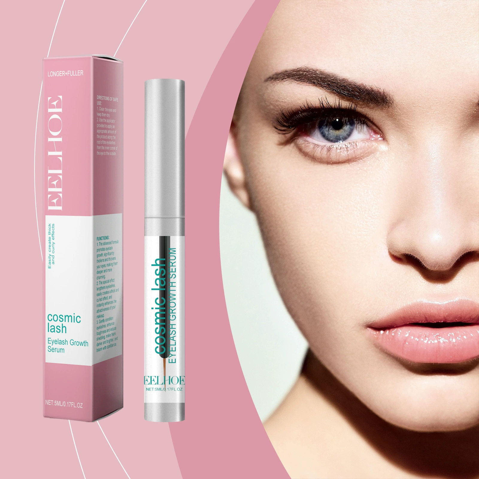 Eelhoe тушь для ресниц Ежедневный нежный уход