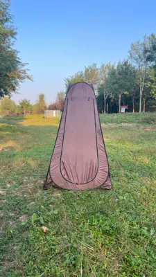 Avtomobil dam çadırları, Tent Thickened Warm Single-layer - brown-single-2-windows