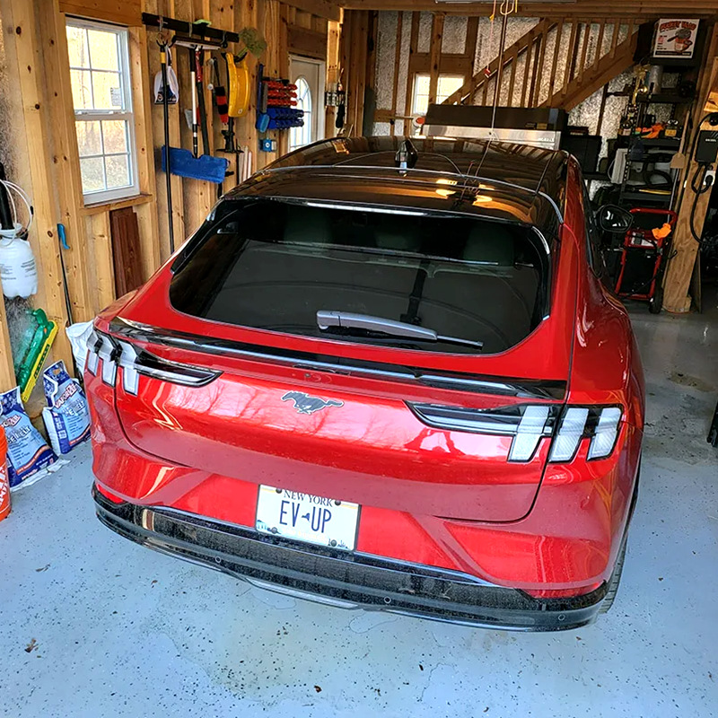 Suitable for Ford Mustang Mach-E Electric Mustang Rear Wing Mustang Electric Gt Sports Modified Mid-Wing