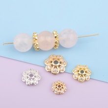 �߱�ɫ�~�14k��ɫ΢��ʯ�����U�ջ�ñdiyˮ����������Ʒ���