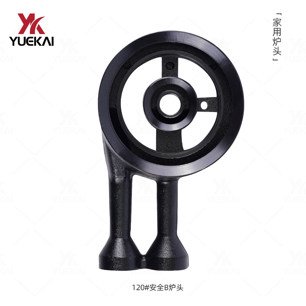 Yuekai120#B horno de escritorio hierro fundido integrado electroforesis tratamiento de superficie accesorios de cocina horno de gas image 1