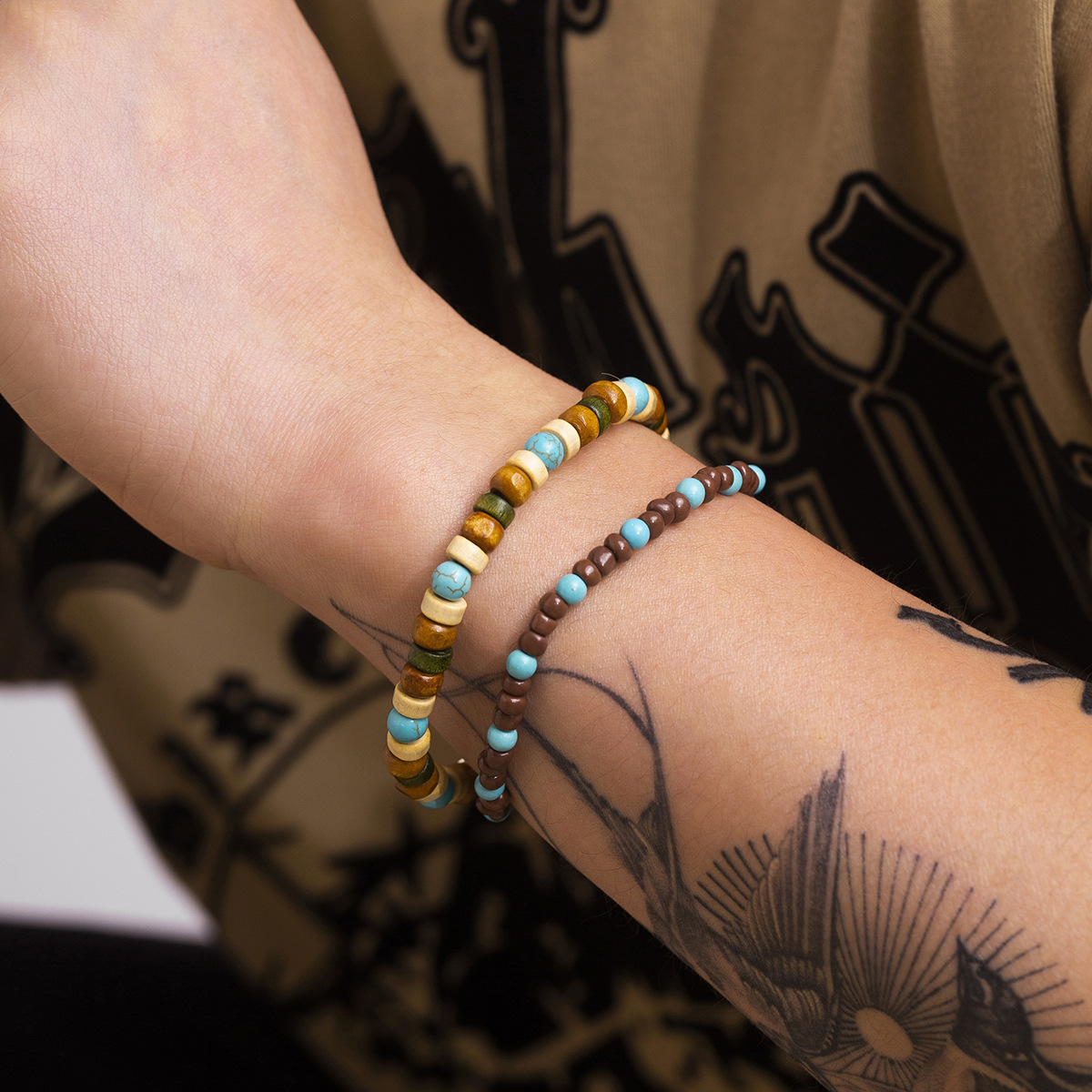 universal turquoise trend fashionable beaded bracelet