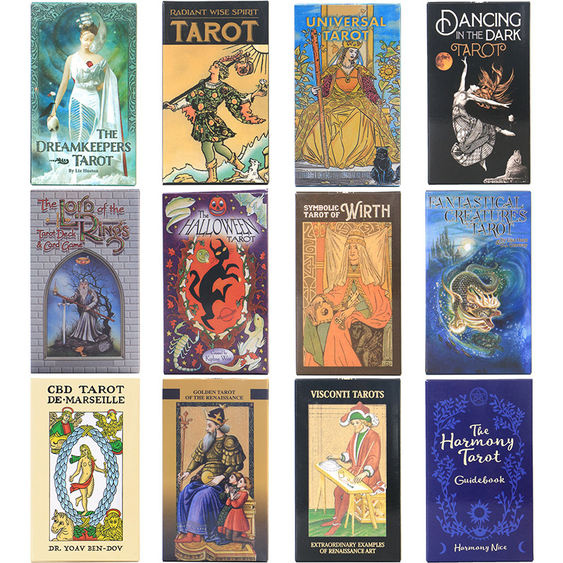 Neue 12x7 Tarot-Orakelkarten-Kollektion 2021 – Verschiedene beliebte Artikel_voghion.com