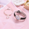 One piece of GAIETY brand women's new quartz watch set girl versatile fashion mobile phone spot