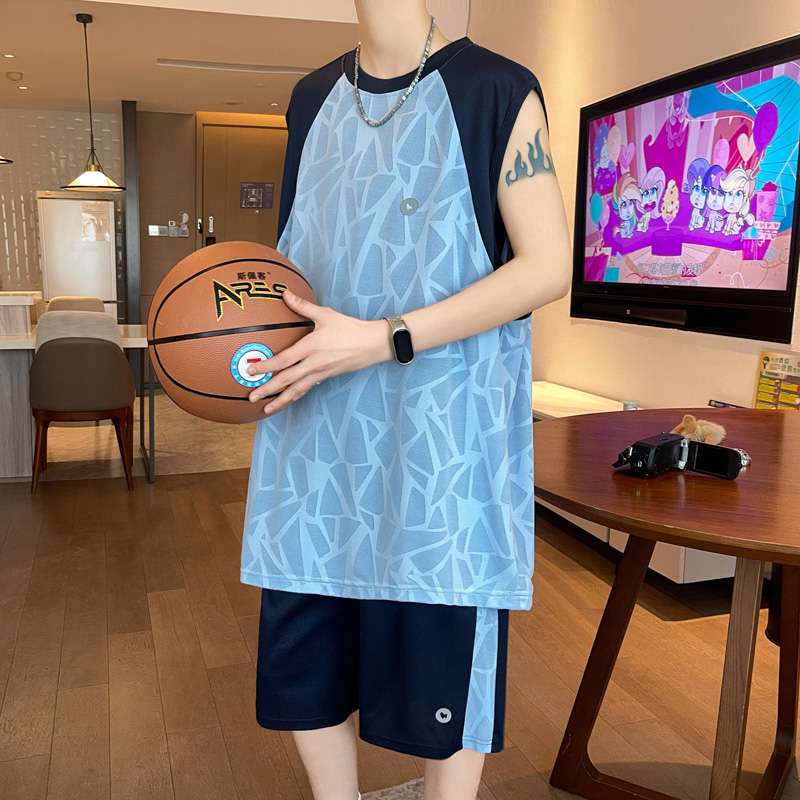 BX10 블루(조끼+반바지) 품질보증