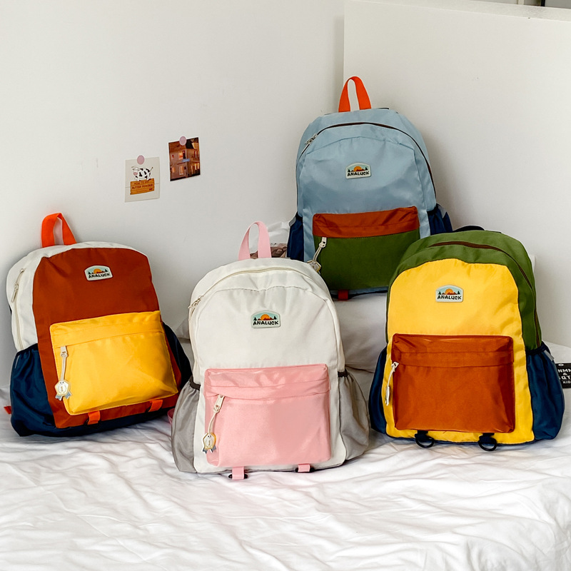 2025 mochila de moda coreana para niños y niñas, mochila para niños de jardín de infantes, nueva mochila para niños de color exterior