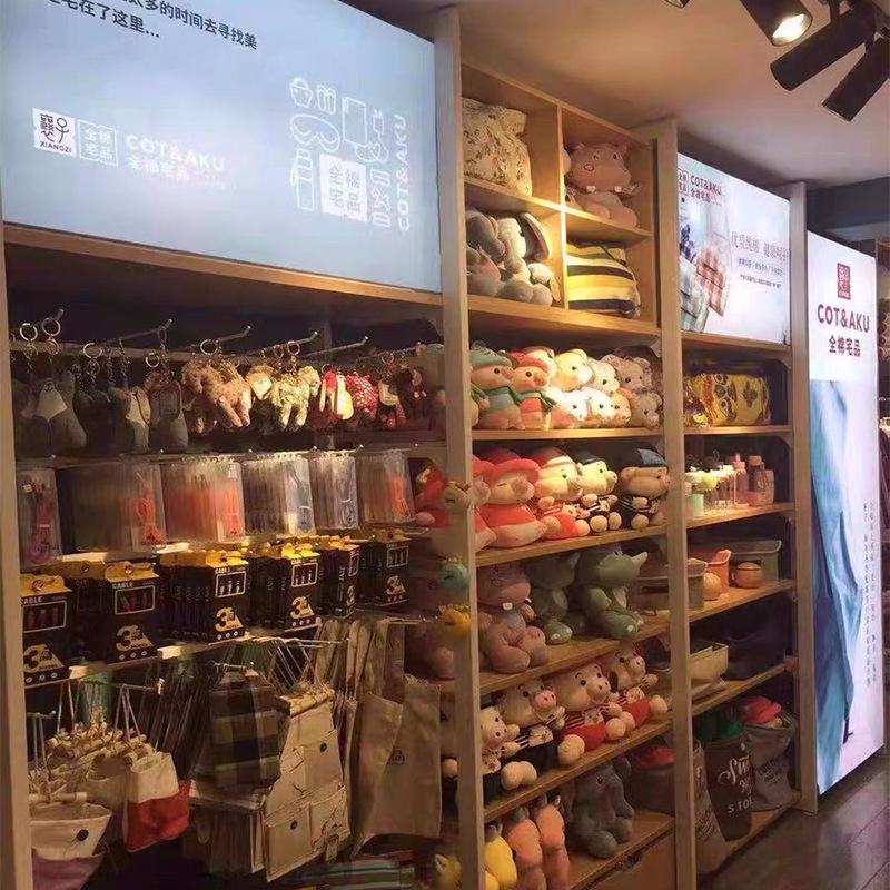 精品店杂货铺展示架 头首饰玩具小商品货架 单双面挂摆多功能货架