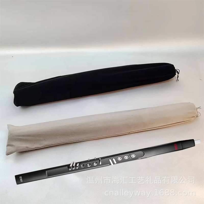Electric blowing tube flannel storage bag saxophone flute gourd wire organ storage bag custom printable logo