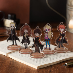 華納正版哈利波特學院場景單人立牌亞克力擺件周邊插卡卡通人物