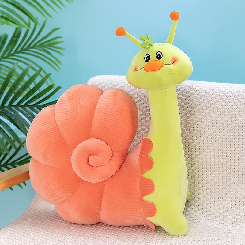 Linda muñeca de caracol caracol juguete de peluche para niñas en la cama para dormir muñeca linda decoración del hogar al por mayor