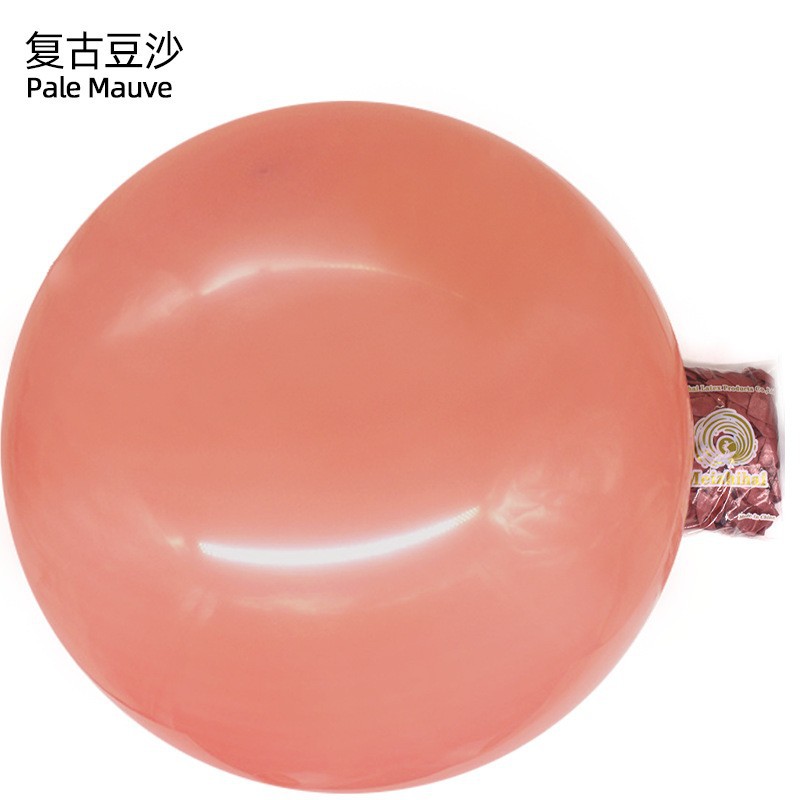 Globos de látex mate personalizados de 36 pulgadas en el mercado nocturno para vender puestos engrosados redondos, decoración de bolas, fiesta de cumpleaños al por mayor