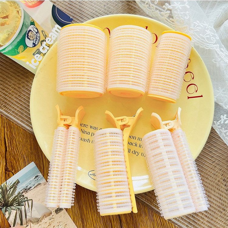 2026 Hot-Selling Curling Hair Clip with Fluffy Curls, Stylish Air Bangs, Simple Self-Adhesive Curling Rollers, Hair Volumizing Clip Hair Accessory