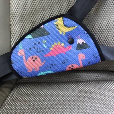 Child Security Seat Accessories: Other Automotive Safety Supplies - one-size-fits-all-dinosaur-blue-belly-guard