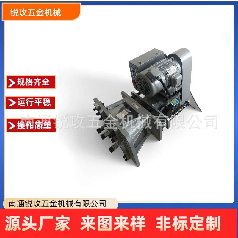 6516铝型材卧式攻牙主轴总成 齿轮式多轴自动多头攻丝机多轴器