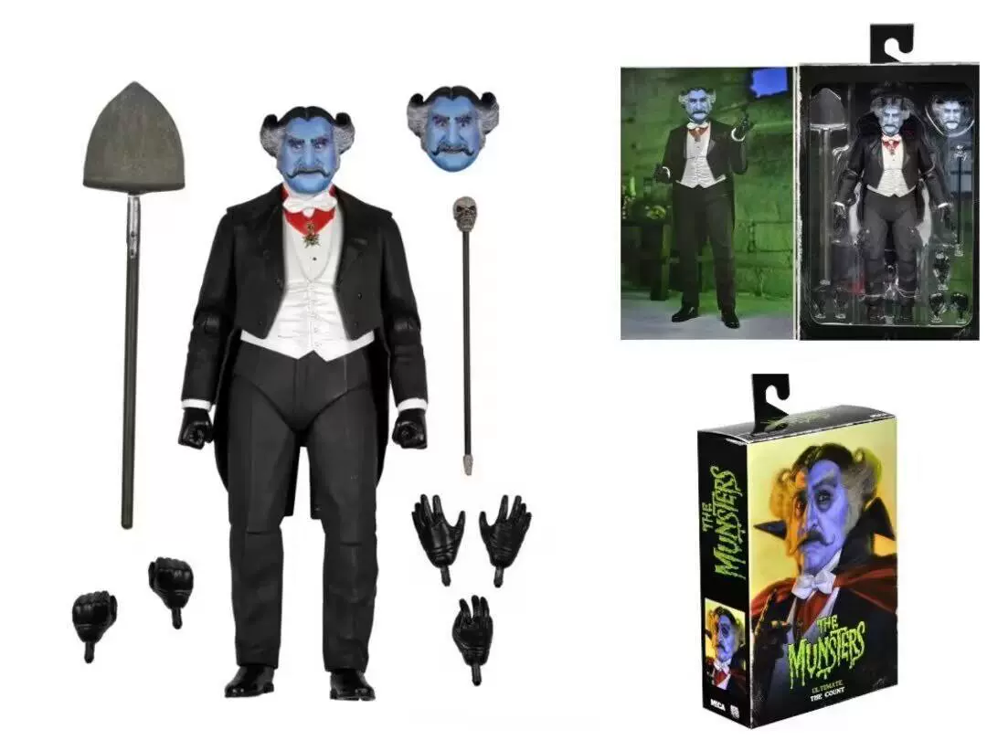 NECA Minste's Hermanmuster 7 -inch Moving Puppet Model Jue