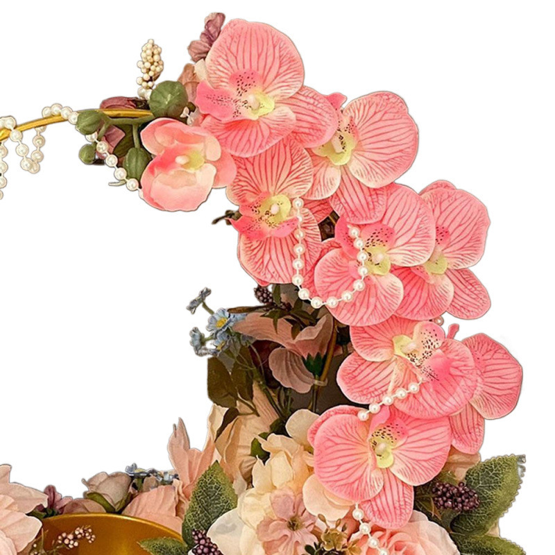 結婚式の造花装飾結婚式の靴のディスプレイ高価値造花ブリキの箱靴ラック結婚式の装飾品|undefined